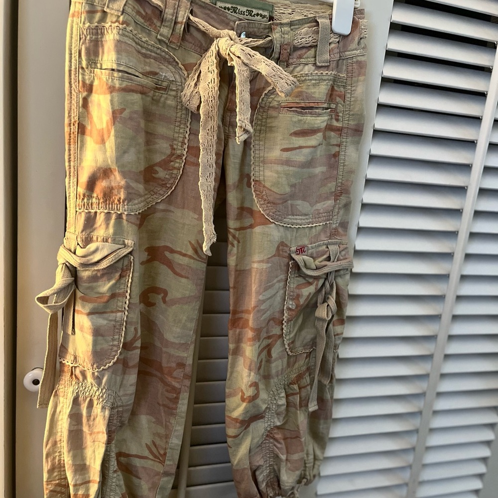 Miss Me Camo Cargo- size small